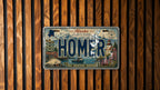 Homer Alaska Metal License Plate Sign Travel Poster Souvenir Decor, Homer Spit Kachemak Bay Scenic Road Trip Gift — photo 4