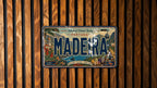 Madeira Portugal Metal License Plate Sign, Madeira Island Travel Poster License Plate Wall Decor Souvenir Gift — photo 1