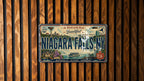 Niagara Falls NY Metal License Plate Sign, Travel Poster Style Souvenir Decor, New York Landmark Gift — photo 4
