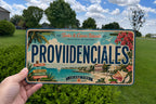 Providenciales Turks and Caicos Metal License Plate Sign Travel Poster Souvenir Wall Decor Beach Island Destination Gift — photo 4