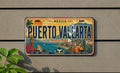 Puerto Vallarta Mexico Metal License Plate Sign Travel Poster Souvenir Decor Wall Art Gift — photo 1