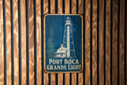 Port Boca Grande Light Lighthouse Metal Sign Vintage Blueprint Style Coastal Nautical Wall Decor Florida Lighthouse Sign — photo 5
