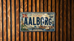 Aalborg Denmark Retro Style License Plate Sign Souvenir Auto Tag Wall Decor Gift — photo 2