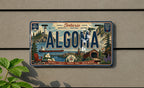 Algoma Retro Style License Plate, Algoma City Souvenir Auto Tag, Wisconsin Travel Plate, Vintage-Inspired Car Plate Decor — photo 3