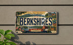 Retro Berkshires License Plate, Massachusetts Berkshires Souvenir Car Tag, Berkshires Region Travel Plate, New England Gift — photo 2