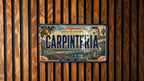 Carpinteria Retro Style License Plate, California Beach Town Souvenir Auto Tag, Coastal Travel Gift Car Plate — photo 4