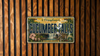 Cucumber Falls Retro Style License Plate, Ohiopyle State Park Waterfall Souvenir Tag, Pennsylvania Travel Gift — photo 2