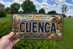 Cuenca Ecuador Retro Style License Plate Souvenir Tag, Cuenca City Name Plate Decor, Travel Gift for Cuenca Lovers — photo 4