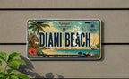 Diani Beach Kenya Retro Style License Plate Souvenir Car Tag Coastal Beach Destination Decor Gift — photo 4