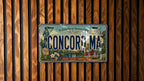 Concord MA Retro License Plate Sign, Massachusetts Town Souvenir Plate, New England Travel Gift, Concord Massachusetts Plate — photo 4