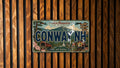 Retro Conway NH License Plate - Conway New Hampshire Souvenir Auto Tag Decor — photo 1