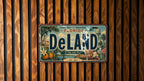 DeLand Florida Retro Style License Plate, DeLand FL Souvenir Tag, Volusia County Gift, Florida Road Trip Keepsake Plate — photo 2