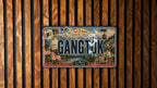 Gangtok Retro Style License Plate, Sikkim India Souvenir Car Tag, Travel Destination Novelty Plate, Gangtok Sign Plate — photo 2