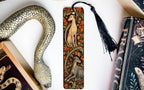 Whippet Metal Bookmark with Ornamental Garden Design, Gift for Dog Lovers — photo 3