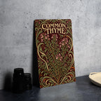 Common Thyme Metal Sign, Flowering Herb Wall Art, Art Nouveau Kitchen Decor — photo 4
