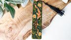 Koi Fish Metal Bookmark with Water Lilies, Art Nouveau Pond Art — photo 2