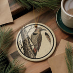 Northern Flicker Ceramic Ornament, Woodpecker Bird Gift for Birdwatchers — photo 5