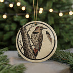 Northern Flicker Ceramic Ornament, Woodpecker Bird Gift for Birdwatchers — photo 7