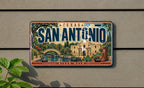 San Antonio License Plate – River Walk and Alamo Texas Wall Decor — photo 3
