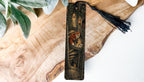 Fox Metal Bookmark with Gothic Spiral Stair and Ivy Tower Art — photo 2