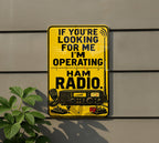Ham Radio Metal Sign – Amateur Radio Operator Shack Decor — photo 5