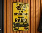 Ham Radio Metal Sign – Amateur Radio Operator Shack Decor — photo 6