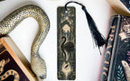 Black Swan Metal Bookmark, Gothic Water Gate Art for Dark Academia Readers — photo 3