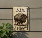 American Bison Metal Sign, photo 5 of 7