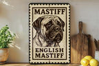 English Mastiff Metal Sign, photo 3 of 7