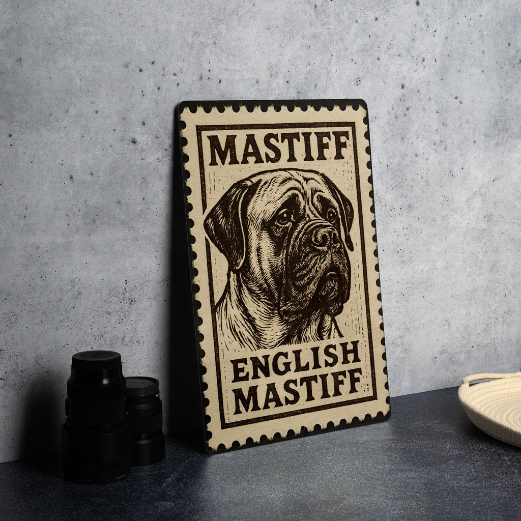 English Mastiff Metal Sign, photo 4 of 7