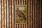 Wild Turkey Vintage Stamp Style Metal Sign, photo 2 of 2