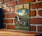 Hickory Run State Park Pennsylvania Vintage Style Metal Sign, photo 2 of 5