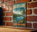 Nick's Lake State Park New York Vintage Style Metal Sign, photo 3 of 5