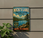 Nick's Lake State Park New York Vintage Style Metal Sign, photo 5 of 5