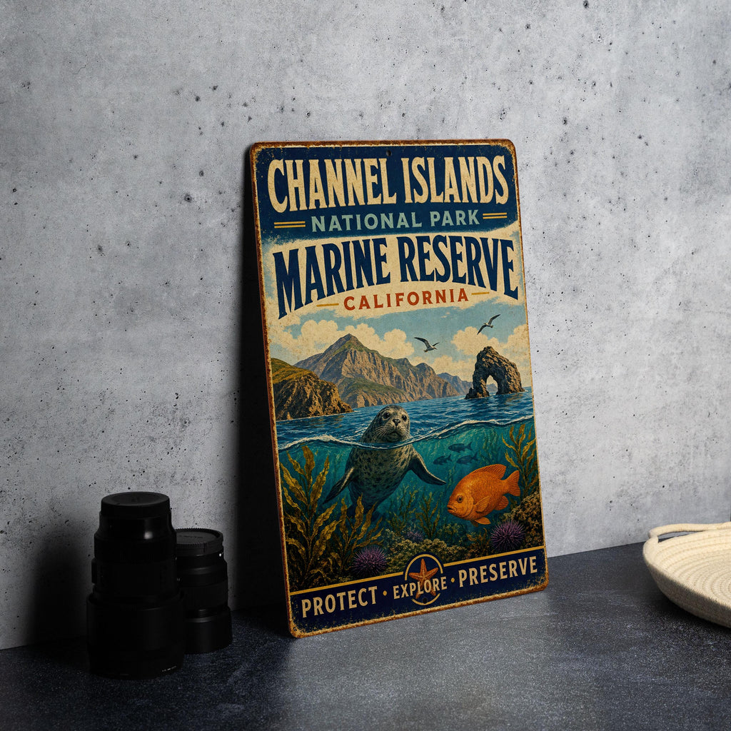 Channel Islands National Park Metal Sign, photo 4 of 5