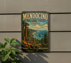 Mendocino National Forest California Vintage Style Metal Sign, photo 5 of 5