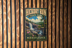 Hickory Run State Park Pennsylvania Vintage Style Metal Sign, photo 3 of 5