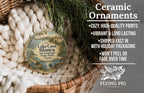 Watercolor Lake Casa Blanca International State Park Texas Ceramic Ornament, photo 9 of 9