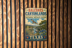 Balcones Canyonlands National Wildlife Refuge Texas Vintage Style Metal Sign, photo 3 of 5