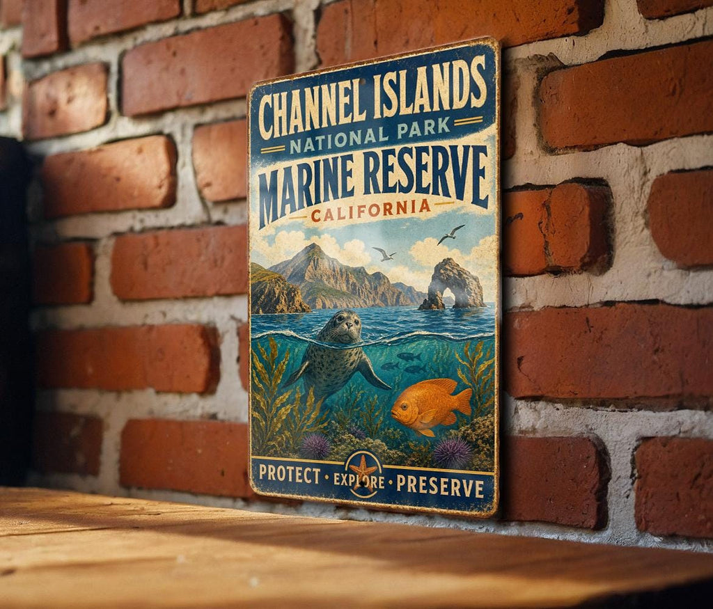Channel Islands National Park Metal Sign