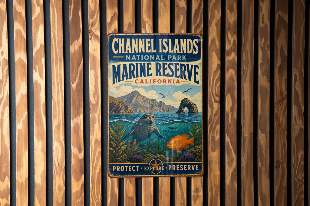 Channel Islands National Park Metal Sign, photo 3 of 5