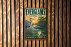 Everglades National Park United States Vintage Style Metal Sign Florida Wetlands Alligator Wildlife, photo 3 of 5