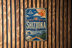 Shizuoka Japan Vintage Flag Metal Sign, photo 2 of 5