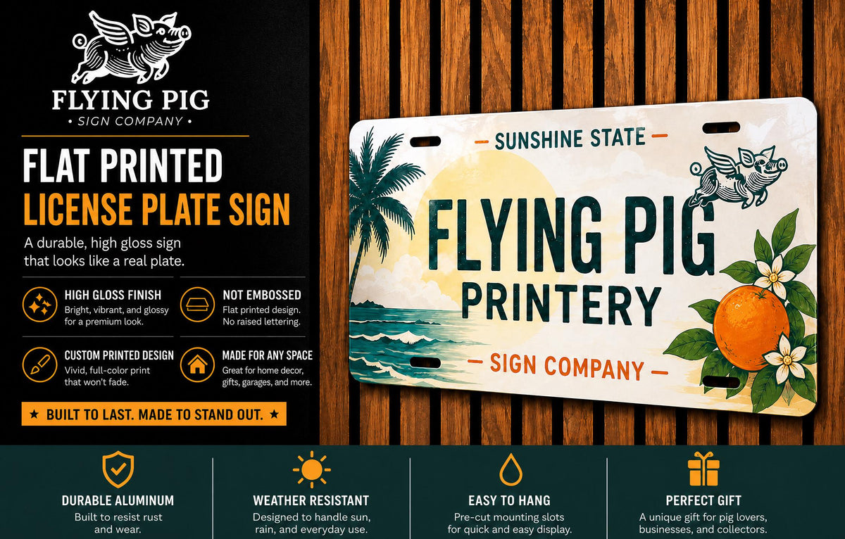 Half Dome Yosemite National Park Metal License Plate Sign, photo 5 of 6
