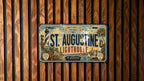 St Augustine Lighthouse Metal License Plate Sign, photo 3 of 6
