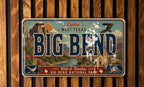 Big Bend National Park Metal License Plate Sign, photo 4 of 6