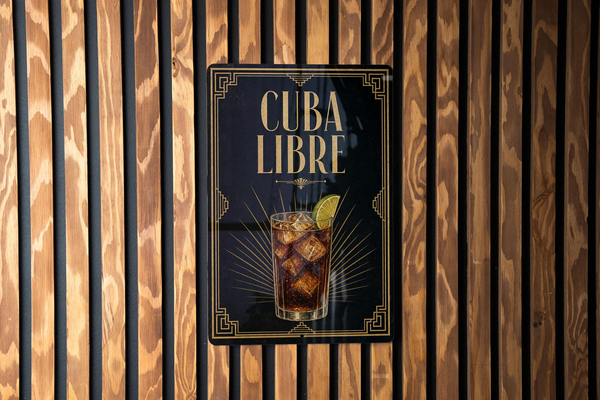 Cuba Libre Metal Sign, photo 2 of 6